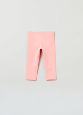 Ovs Baby Girl Stretch Viscose And Cotton Leggings